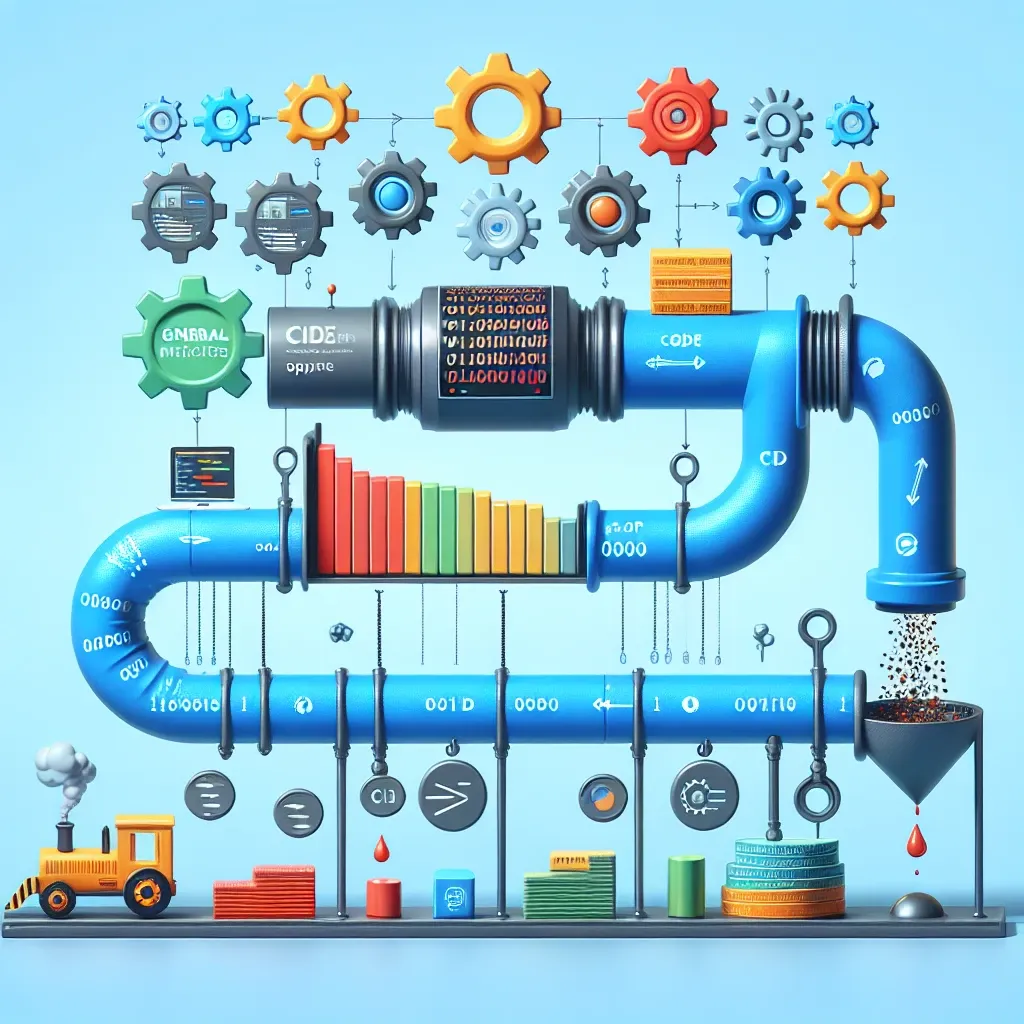 "Plataformas de análisis automático del rendimiento de CI/CD: gráfico ilustrativo mostrando métricas clave y herramientas para optimizar procesos de integración y entrega continua en la guía completa 2024."