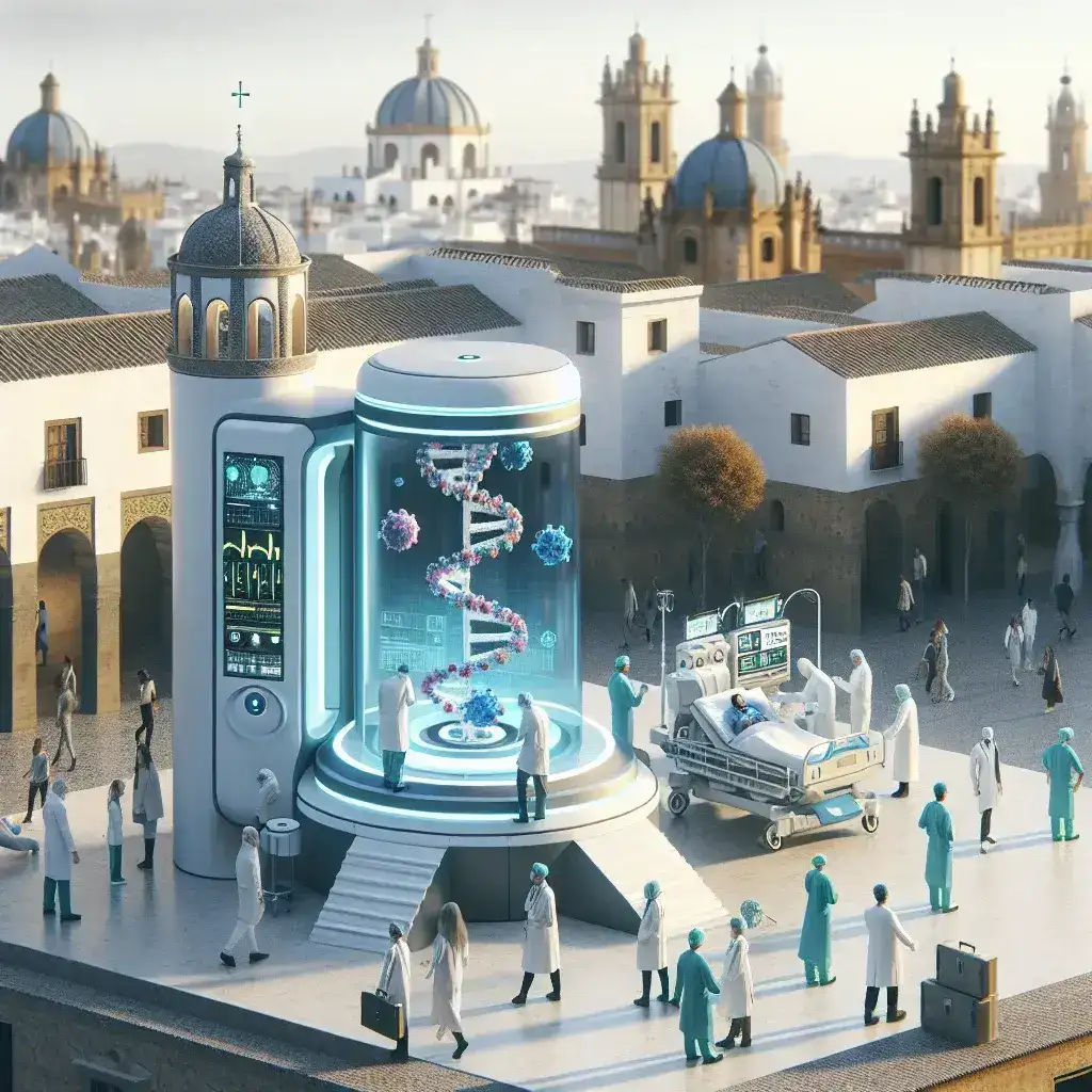 "Hospitales andaluces implementan algoritmos de inteligencia artificial para mejorar el control de infecciones hospitalarias, destacando avances en tecnología médica y prevención de enfermedades."