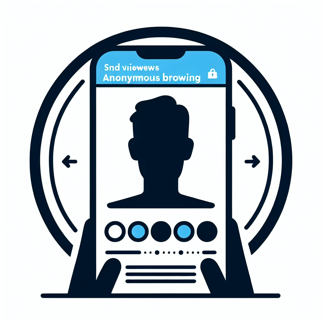 "Persona utilizando el visor de historias de Instagram en su teléfono móvil para ver contenido de forma anónima, representando la guía completa sobre cómo acceder a historias sin ser detectado."