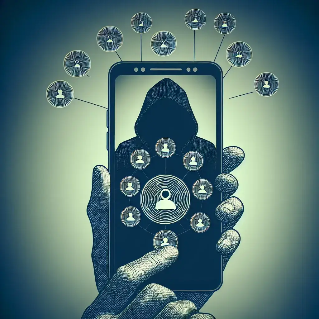 "Persona usando el visor de historias de Instagram para ver stories de forma anónima en su teléfono móvil, ilustrando la guía completa sobre la privacidad y las funciones de la herramienta."
