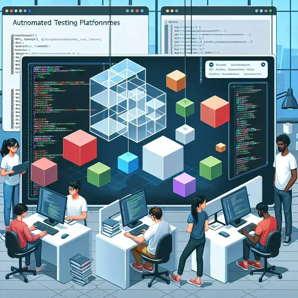 "Pantalla de inicio de una plataforma de pruebas automatizadas mostrando herramientas de compatibilidad entre diferentes entornos de desarrollo, ideal para desarrolladores que buscan optimizar sus procesos de prueba."